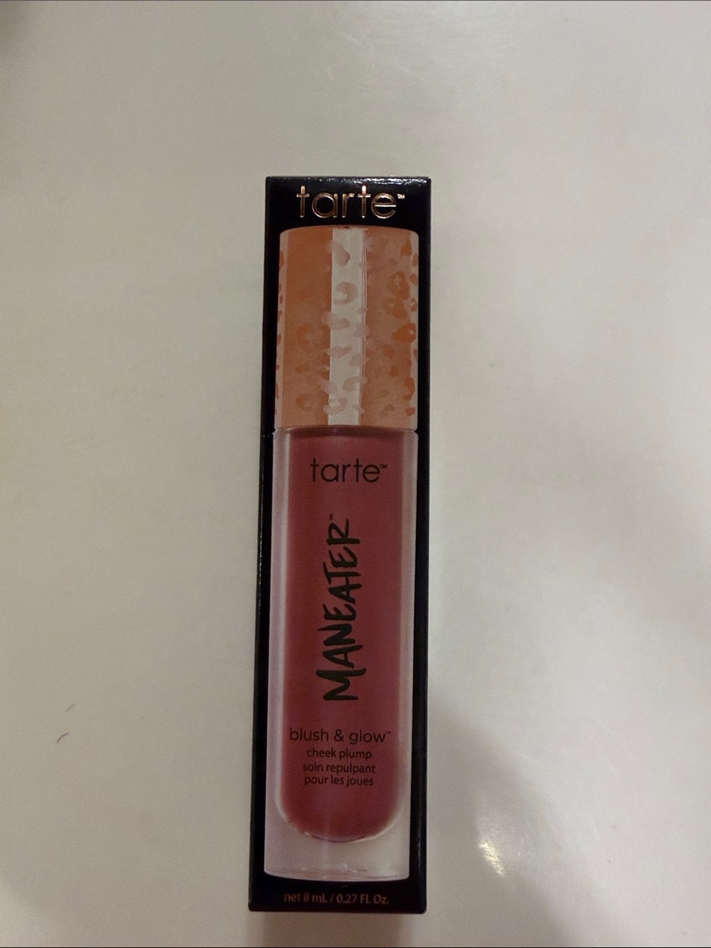 tarte Maneater Blush & Glow Cheek Plump - Raspberry NEW IN BOX